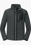 Schöffel Fleecejacke Moosalp Dunkelgrau/Hellgrau/Grau