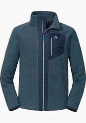 Schöffel Fleecejacke Moosalp Dunkelblau/Pastell/Blau/Türkis/Hellblau/Grau