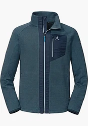 Schöffel Fleecejacke Moosalp Dunkelblau/Pastell/Blau/Türkis/Hellblau/Grau