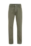 WE Fashion Regular-fit Jeans Dunkelgrün/Khaki/Grün