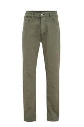 WE Fashion Regular-fit Jeans Dunkelgrün/Khaki/Grün