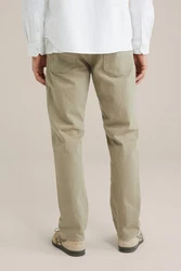 WE Fashion Regular-fit Jeans Khaki/Weiß/Creme