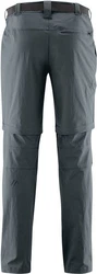 Maier Sports He-Zip Off Hose Tajo 2 Dunkelgrau/Grau/Hellgrau/Dunkelblau