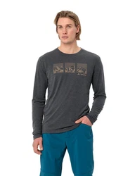 VAUDE Longsleeve Me Rosemoor LS T-Shirt III schwarz/hafer