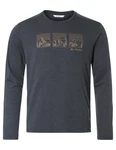VAUDE Longsleeve Me Rosemoor LS T-Shirt III schwarz/hafer