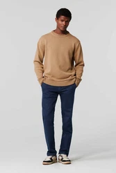 MEYER Chinos 5-Pocket-Jeans BONN marine/blau (2-4545-18)