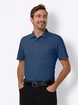 Sieh an! T-Shirt Poloshirt Blau/Dunkelblau
