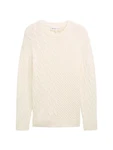 TOM TAILOR Pullover Beige/Weiß/Creme/Khaki