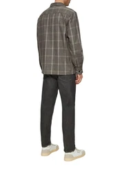 s.Oliver Langarmhemd Grau/Dunkelgrün/Braun/Khaki/Beige