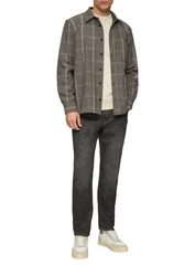 s.Oliver Langarmhemd Grau/Dunkelgrün/Braun/Khaki/Beige