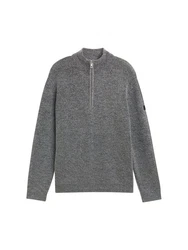 TOM TAILOR Pullover Grau/Dunkelgrau/Hellgrau