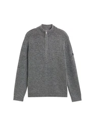 TOM TAILOR Pullover Grau/Dunkelgrau/Hellgrau