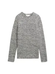 TOM TAILOR Strickpullover Grau/Hellgrau/Schwarz/Dunkelgrau
