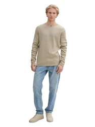 TOM TAILOR Pullover Khaki/Beige
