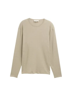 TOM TAILOR Pullover Khaki/Beige