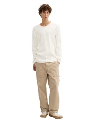 TOM TAILOR Pullover wollweiß