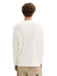 TOM TAILOR Pullover wollweiß