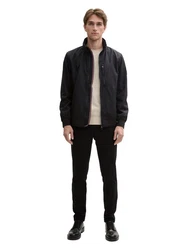 TOM TAILOR Jacke Schwarz/Grau/Dunkelblau/Dunkelgrau