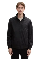 TOM TAILOR Jacke Schwarz/Grau/Dunkelblau/Dunkelgrau