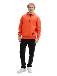 TOM TAILOR Denim Sweatshirt Hoodie mit Reißverschluss 