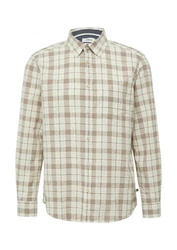 s.Oliver Hemd Beige/Braun/Khaki/Hellblau/Rot
