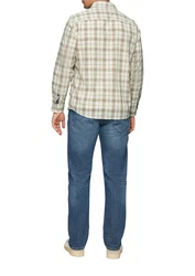 s.Oliver Hemd Beige/Braun/Khaki/Hellblau/Rot