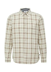 s.Oliver Hemd Beige/Braun/Khaki/Hellblau/Rot