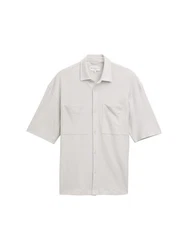 TOM TAILOR Kurzarmshirt Grau/Khaki/Hellgrau/Beige