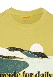 camel active T-Shirt Kurzarmshirt Gelb/Neonfarben/Grün/Beige/Khaki