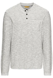 camel active Henleyshirt Grau/Hellgrau
