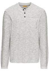 camel active Henleyshirt Grau/Hellgrau