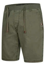 Indicode Chinoshorts Carver Dunkelgrün/Khaki/Grün