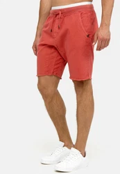 Indicode Chinoshorts Carver Orange/Rot
