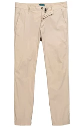 Boston Park Chinohose Lightweight-Chino Bauchfit Khaki/Beige/Braun