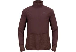 Odlo Laufjacke Jacket ESSENTIAL INSULATOR HYB Bordeaux/Rot/Dunkelrot