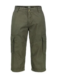 LERROS Shorts Dunkelgrün/Khaki