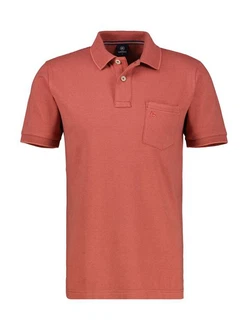 LERROS T-Shirt Rot/Braun