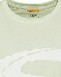camel active T-Shirt Hellgrün/Grün