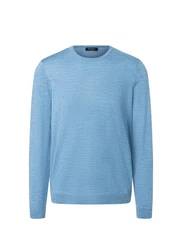 MAERZ Muenchen Strickpullover Hellblau/Blau