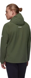 Mammut Funktionsjacke Ultimate Comfort SO Hooded Jacket Dunkel Marsch