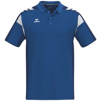 Erima Poloshirt Celebrate 125 Hellblau/Blau/Pastell/Dunkelblau