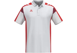 Erima Poloshirt Celebrate 125 Grau/Rot/Weiß/Hellgrau/Dunkelrot