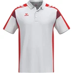 Erima Poloshirt Celebrate 125 Grau/Rot/Weiß/Hellgrau/Dunkelrot