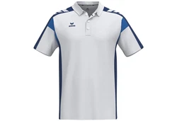 Erima Poloshirt Celebrate 125 Grau/Weiß/Blau/Pastell