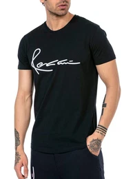 T-Shirt aus reiner Baumwolle - Klassisches Rundhals-Shirt