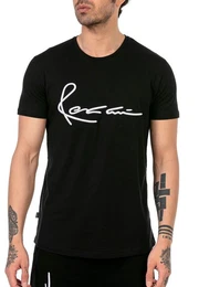 T-Shirt aus reiner Baumwolle - Klassisches Rundhals-Shirt