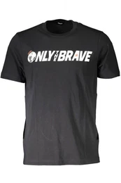 T-Shirt Herren T-Shirt Schwarz mit Rundhals und