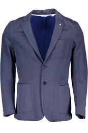 Outdoorjacke Eleganter Herrenblazer Blau - Klassische Jacke mit Taschen & Knpfen