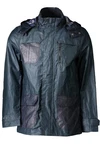 Geox Outdoorjacke mit Kapuze grün