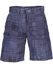5-Pocket-Hose Elegante Bermuda-Shorts fr Herren in Blau mit 5-Taschen-Design